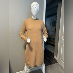 J Crew Mockneck sweater-dress in extra-soft material. Size M